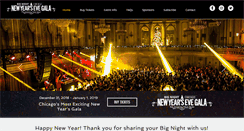Desktop Screenshot of bignightchicago.com
